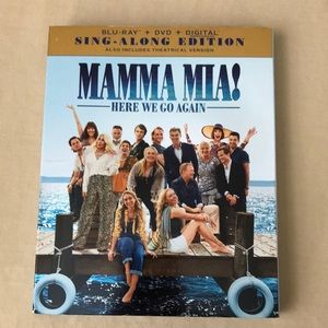 Mama Mia! DVD Blue-Ray Digital New Sealed Movie Musical